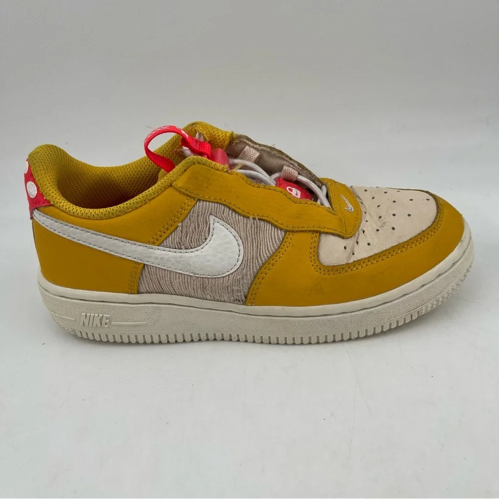 Nike Kids Air Force One Toggle SE Mushroom Sneakers DQ0365-700 - Size 1.5 Youth